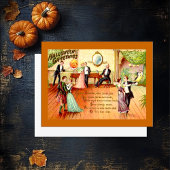 Halloween Greetings Dansans Briefkaart