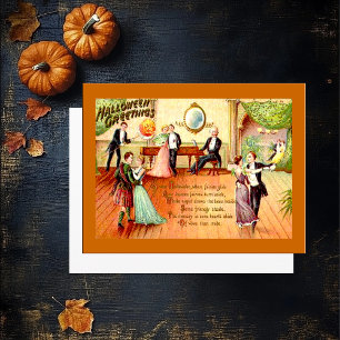 Halloween Greetings Dansans Briefkaart