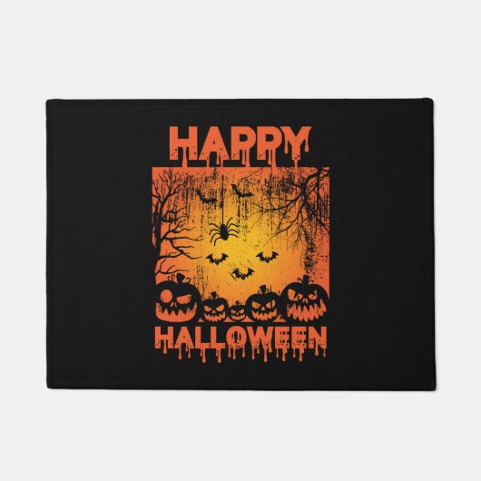 Halloween Greetings Deurmat (Voorkant)