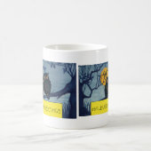  Halloween Greetings, eigenaar van Tree w Moon Koffiemok (Center)