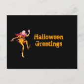 Halloween Greetings Goblin Briefkaart (Voorkant)