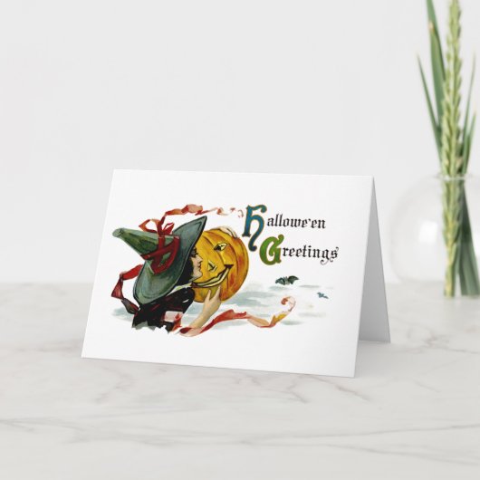 Halloween Greetings Kaart (Voorkant)