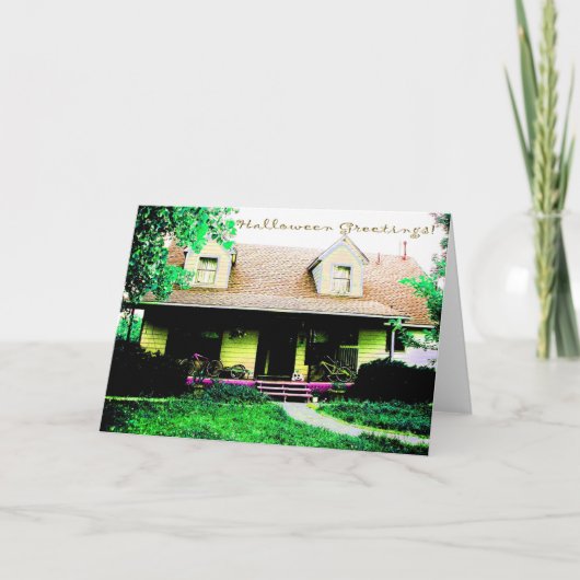 Halloween Greetings Kaart (Voorkant)