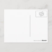 Halloween Greetings  Pumpkin Witch Girl Briefkaart (Achterkant)