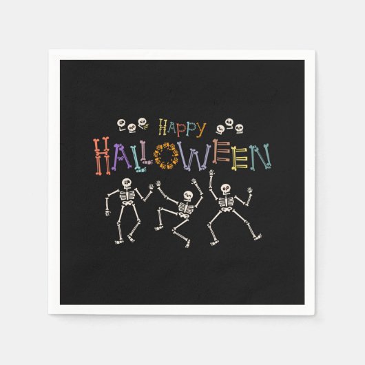 Halloween Greetings Servet (Voorkant)