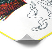 Halloween Greetings Witch Poster (Hoek)