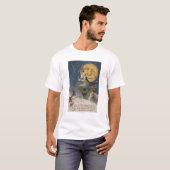 Halloween GreetingWitch in Flight T-shirt (Voorkant volledig)