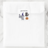 Halloween Grey Podle #1-3 Stickers (Tas)