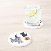 Halloween Grey Podle #2 Onderzetter (Zijkant)