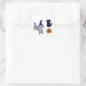 Halloween Grey Podle #2 Stickers (Tas)
