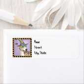 Halloween Greyhound Etiket (Insitu)