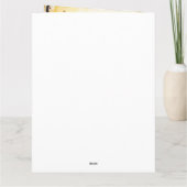 Halloween Greyhound met pompoenen en griezelig Kaart (Achterkant)