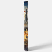 Halloween Greyhound met pompoenen eng Case-Mate iPhone Case (Achterkant / Links)