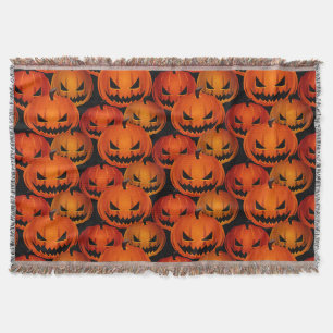 Halloween Griezeldekens met Pompoenen Dekbed Deken