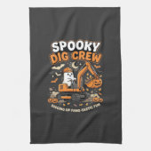 Halloween Griezeldelvers Theedoek (Verticaal)