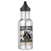 Halloween Griezeldorp Samenkomst Waterfles (Links)