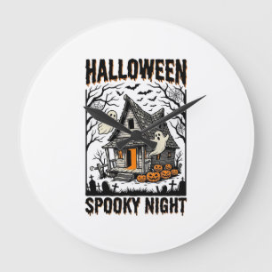 Halloween Griezeldorp Verschrikkelijke Nacht Vinta Grote Klok