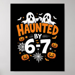 Halloween Griezelen 67 Six Seven Meme 1 (20)  Poster