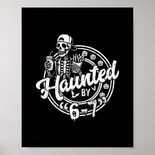 Halloween Griezelen 67 Six Seven Meme 1 (2) Poster