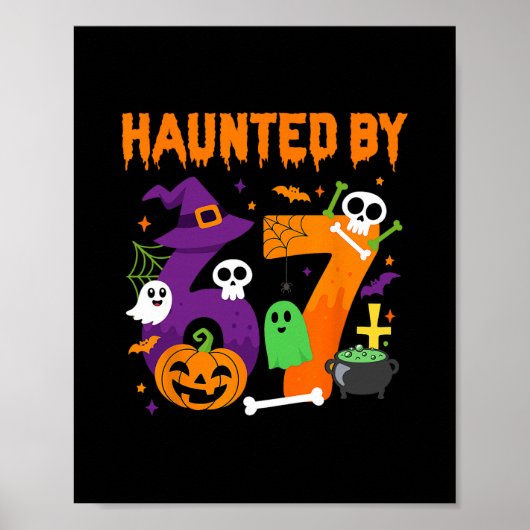 Halloween Griezelen 67 Zes Zeven Meme 1 (17) Poster (Voorkant)