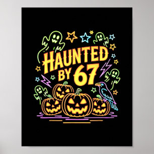 Halloween Griezelen 67 Zes Zeven Meme 1 (6) Poster