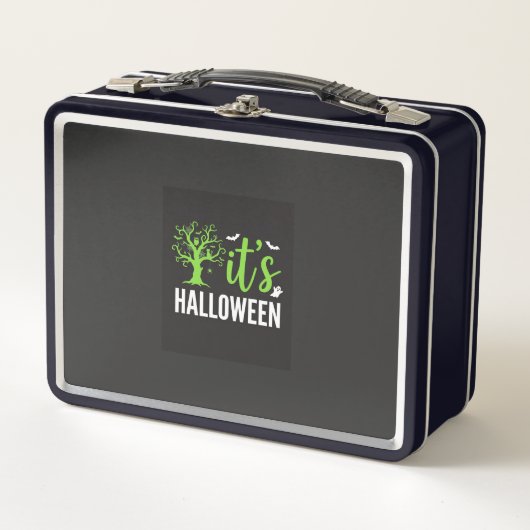 Halloween Griezelen Boom Vleermuizen Vector Design (Voorkant)