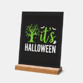 Halloween Griezelen Boom Vleermuizen Vector Design Acryl Bord (Hoek)