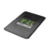 Halloween Griezelen Boom Vleermuizen Vector Ontwer Badmat (Gekanteld)