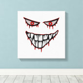 Halloween - Griezelen Canvas Afdruk (Insitu (Houten vloer))