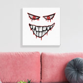 Halloween - Griezelen Canvas Afdruk (Insitu (Woonkamer))