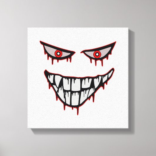 Halloween - Griezelen Canvas Afdruk (Voorkant)