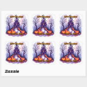 Halloween Griezelen Cute Populaire Collectie Vierkante Sticker (Vel)