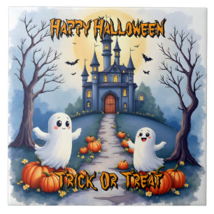 Halloween Griezelen Cute Trendy Collectie Tegeltje