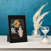 Halloween Griezelen Geest Schommel Fotoplaat (Zijkant)