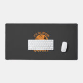 Halloween Griezelen Geheime Kasteel Vector Bureaumat (Keyboard & Muis)