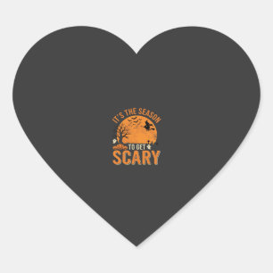 Halloween Griezelen Geheime Kasteel Vector Hart Sticker