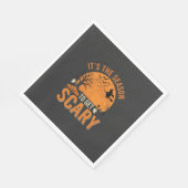 Halloween Griezelen Geheime Kasteel Vector Servet (Hoek)