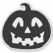 Halloween Griezelen Herfst Jack-O' Sticker (Voorkant)