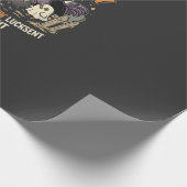 Halloween Griezelen Kip Feest Cadeaupapier (Hoek)