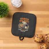 Halloween Griezelen Kip Feest Pannenlap (Top down)