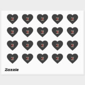 Halloween Griezelen Met Mij Zombies Spook Ontwerp Hart Sticker (Vel)