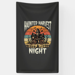 Halloween Griezelfees Nacht Spandoek