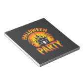 Halloween Griezelfeest Vector Notitieblok (Schuin)