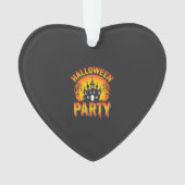Halloween Griezelfeest Vector Ornament (voorkant)