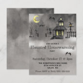 Halloween, Griezelfeestje  Kaart (Voorkant / Achterkant)