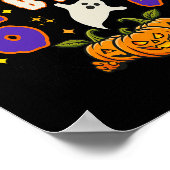 Halloween Griezelig 67 Nummer 67 Zes Zeven Meme Gr Poster (Hoek)
