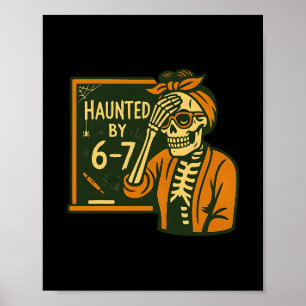 Halloween Griezelig 67 Six Seven Meme 1 (14) Poster