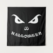 Halloween griezelig eng gezicht wandkleed (Voorkant)