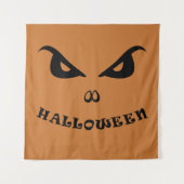 Halloween griezelig eng gezicht wandkleed (Voorkant)