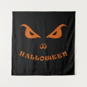 Halloween griezelig eng gezicht wandkleed (Voorkant)
